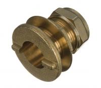 Brass Compression Tank Connector - 22mm